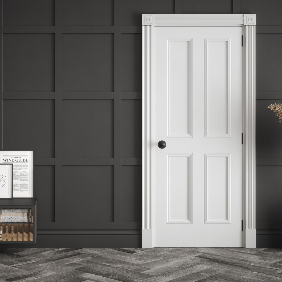 Ardmore 4 Panel Primed door